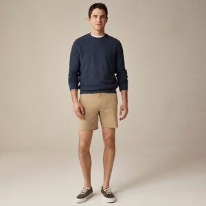 J. Crew 7in Inseam Tan Brown Tech Chino Shorts Men's Size 33